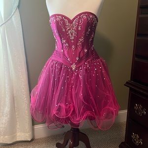 Pink formal dress